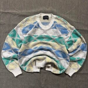 Multicolor Knit Sweatshirt